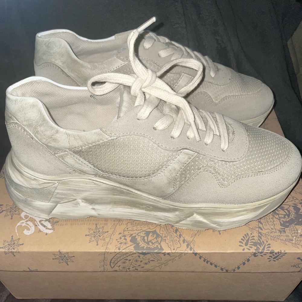 Free People Let’s Wander Washed Sneaker